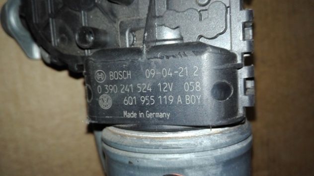 Motorino tergicristallo anteriore Vw Polo 9N del 2008 (6Q1955119A) - Foto 4