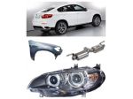 Bmw X6 parafango paraurti kit airbag radiatore griglia rinforzo 2008-10-12-14