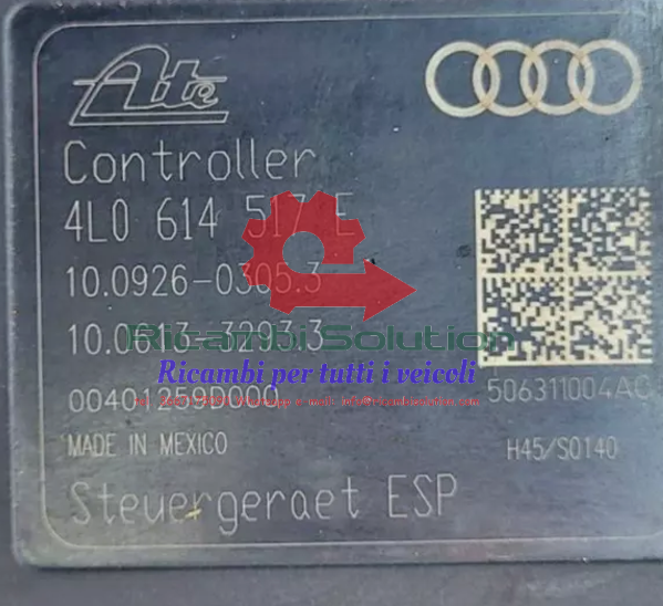 4L0614517E Abs Audi Q7 - Foto 2