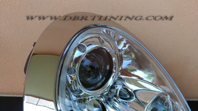 Coppia fari look MINI COOPER 01-06 cromo - Foto 2