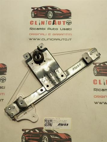 MECCANISMO ALZAVETRO POST. DX RENAULT Clio Serie 827003722R K9K608 (0815)