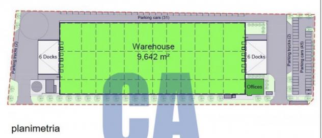 Magazzino a Novate Milanese - Rif. MLCA936