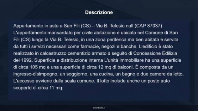 Immobile in asta di 105 m² in vendita a San Fili - Foto 12