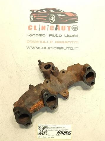 COLLETTORE DI SCARICO VOLKSWAGEN Polo 4° Serie 045253033 AMF diesel 1422 (0109)