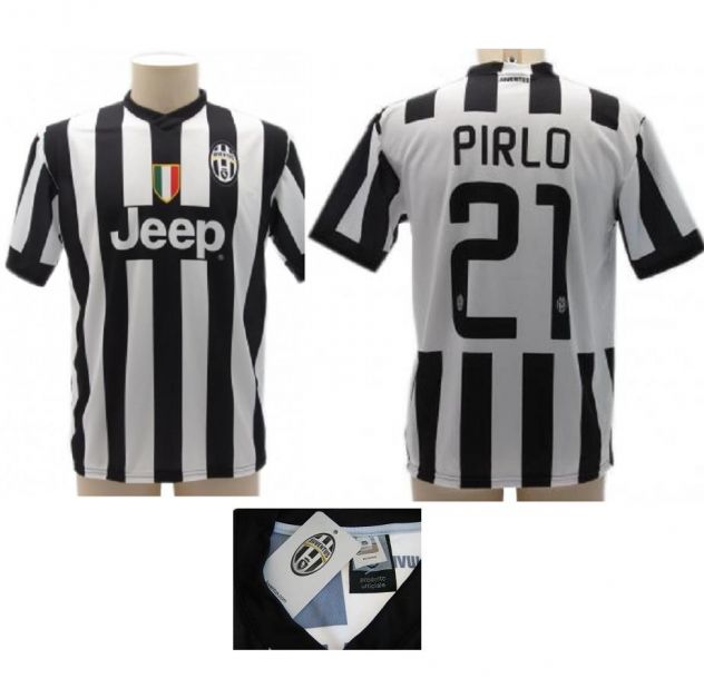MAGLIETTE CALCIO JUENTUS,INTER- REPLICA UFFICIALE - PIRLO, TEVEZ, ICARDI - Foto 3