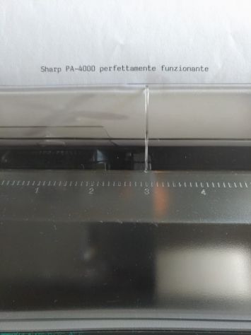 Macchina per scrivere elettronica Sharp PA-4000 - Foto 4