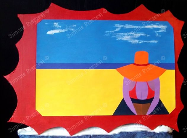 Quadro di Simone Piazzesi - LA LETTRICE (2019) - Foto 2