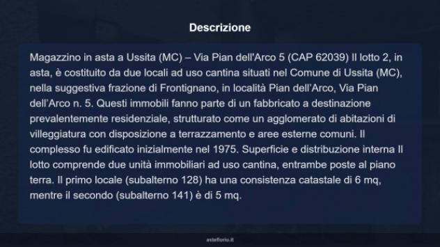 Immobile in asta di 11 m² in vendita a Ussita - Foto 7