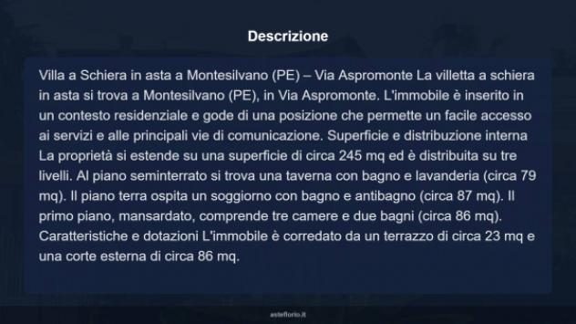 Immobile in asta di 245 m², box auto in vendita a Montesilvano - Foto 5