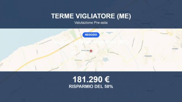 Immobile in asta di 410 m² in vendita a Terme Vigliatore