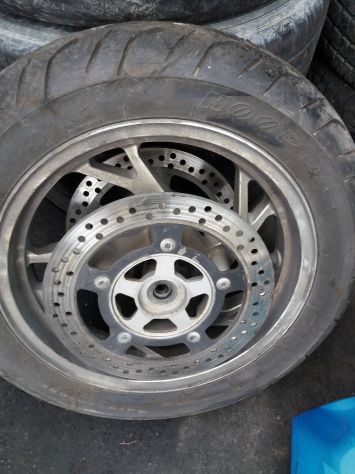 CERCHIO ANTERIORE SUZUKI BURGMAN AN 400 2006 2012 - Foto 3