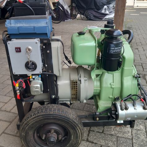 Motogeneratore carrellato diesel