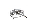 Fornellone a gas inox 14kW con valvola di sicurezza