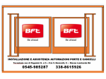 BFT INSTALLAZIONE ASSISTENZA  RAVENNA FAENZA LUGO IMOLA CANCELLI AUTOMATICI