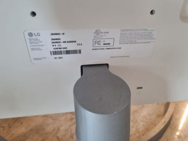 Monitor LG UltraWide 29” 29WN600-W - Foto 3
