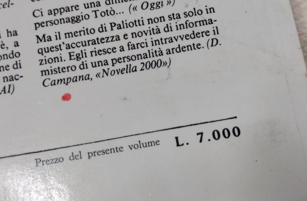 LIBRO < A LIVELLA > POESIE NAPOLETANE DI TOTO' ANNI 80 ORIGINALE - Foto 7