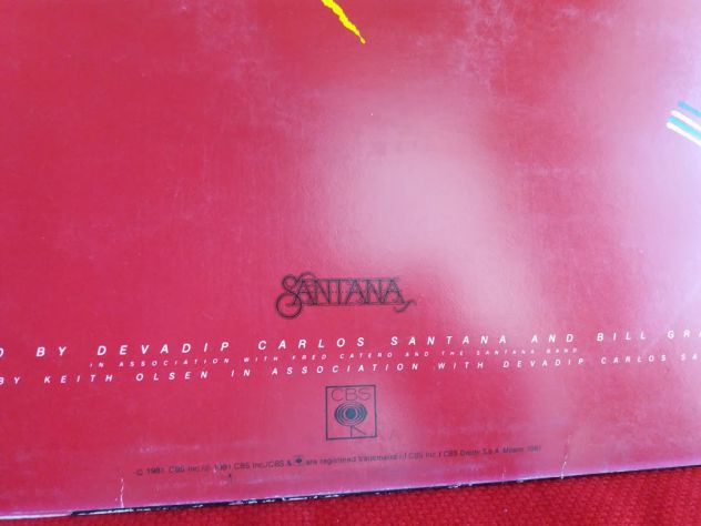 CARLOS SANTANA  ( LP 33  ZEBOP ) - Foto 5