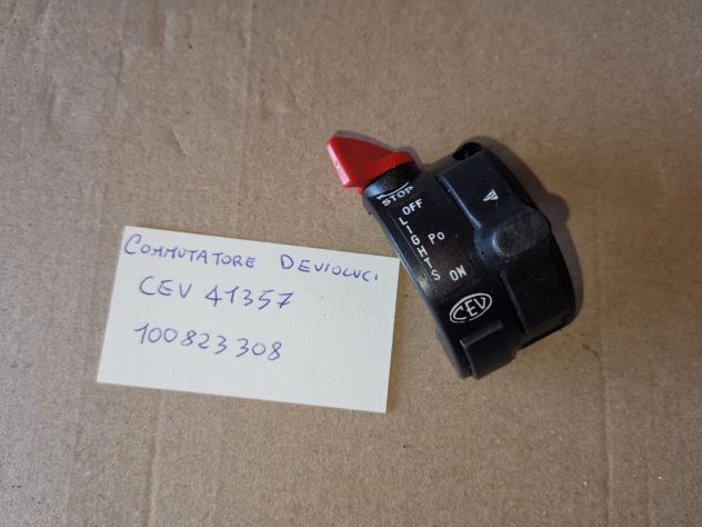 Interruttore commutatore fermo motore CEV 100823308 41357