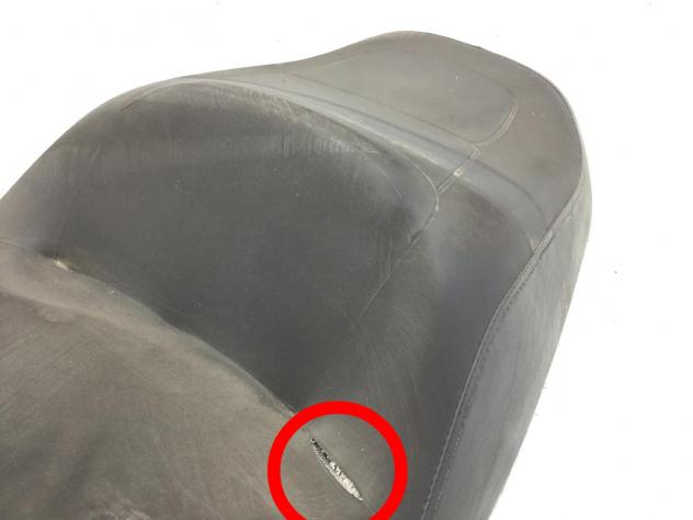 HONDA FORESIGHT 250 SELLA SADDLE - STRAPPO E DIFETTI SU FODERA 1998 2004 - Foto 2