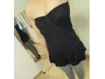 Vestitino corto nero Tezenis