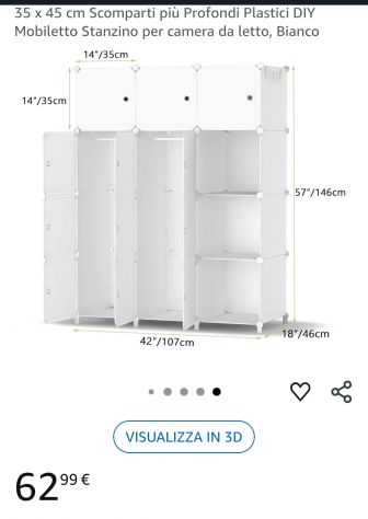 Mobile componibile