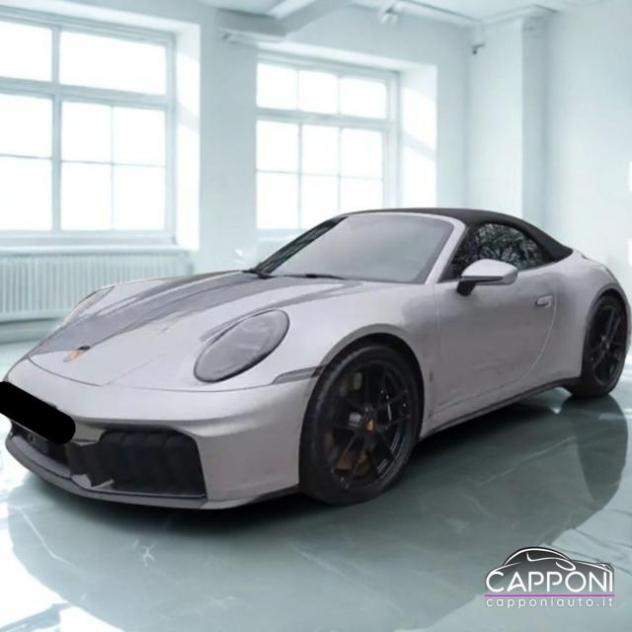 PORSCHE 911 Carrera 4 GTS Cabrio T-HYBRID UFFICIALE ITALIANA rif. 24003161