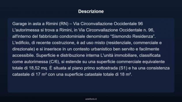 Immobile in asta di 18 m² in vendita a Rimini - Foto 3