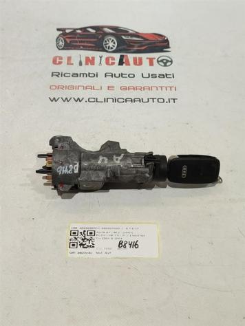 BLOCCHETTO ACCENSIONE AUDI A4 Berlina (8E) 4B0905851C 4B0905849 AVF (0004)
