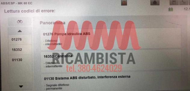 10.0212-0561.4 Volkswagen Caddy centralina gruppo pompa ABS - Foto 4