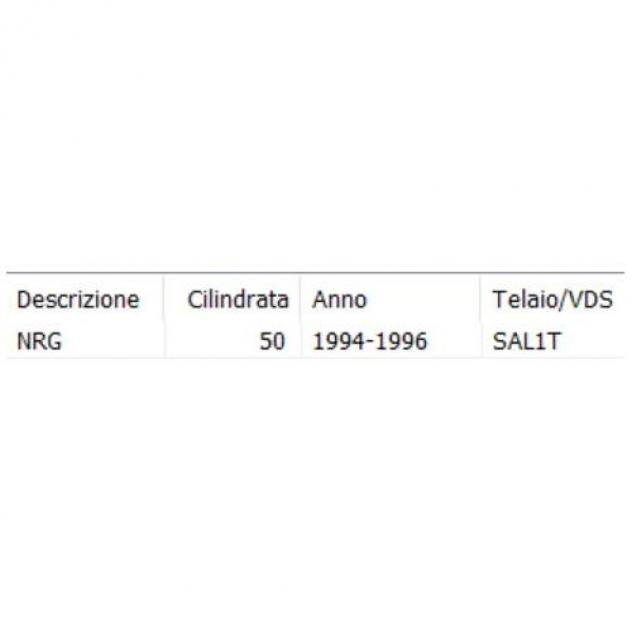 Pedana poggiapiedi blu Piaggio NRG 296948 - Foto 4