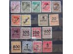 GERMANIA 1923-1933 Lotto di 113+1 francobolli