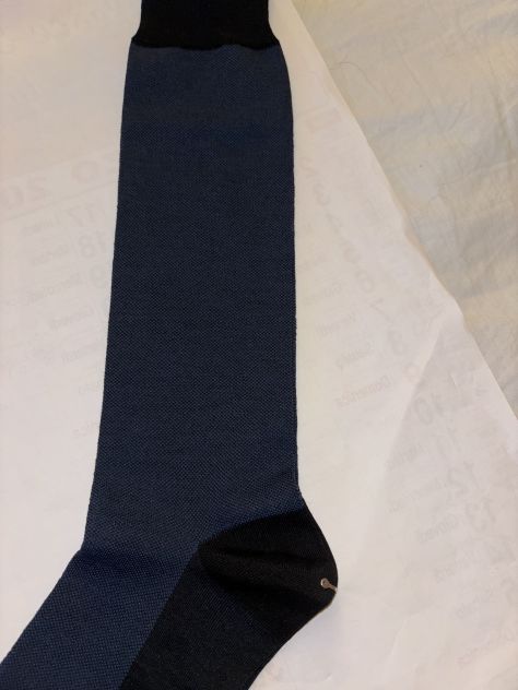 CALZE NUOVE LUNGHE FINO AL GINOCCHIO UOMO IN COTONE FILO SCOZIA MADE IN ITALY - Foto 3