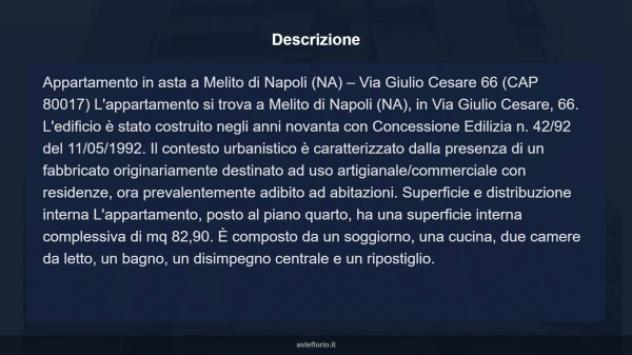 Immobile in asta di 82 m² in vendita a Melito di Napoli - Foto 17