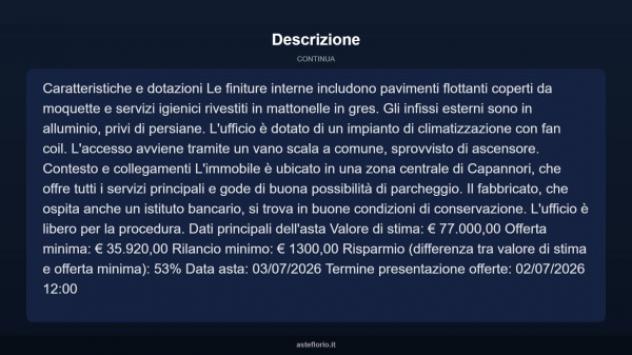 Immobile in asta di 52 m² in vendita a Capannori - Foto 7