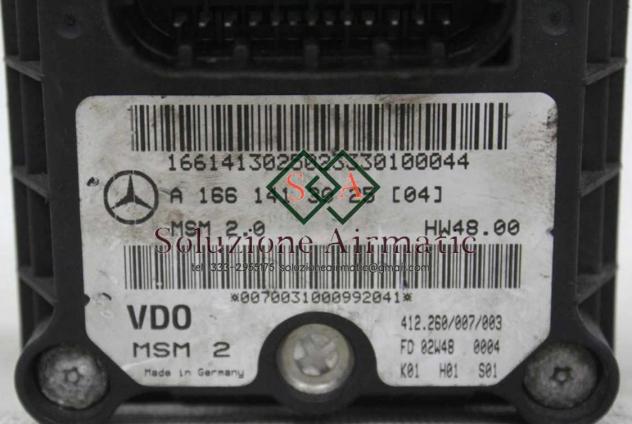 Mercedes Classe A W168 2.0 centralina motore A1661413025 - Foto 2