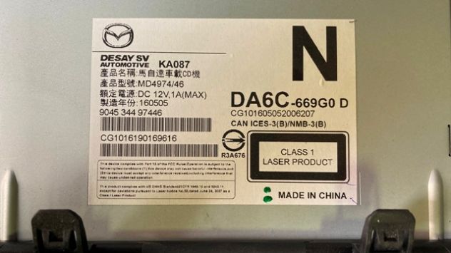 Autoradio navigatore Mazda 2 DJ del 2017 - Foto 3