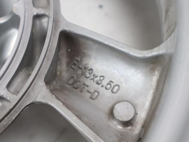 MALAGUTI MADISON 125 11005508 CERCHIO RUOTA POSTERIORE 13X3.50 99 - 01 REAR WHEEL - Foto 5