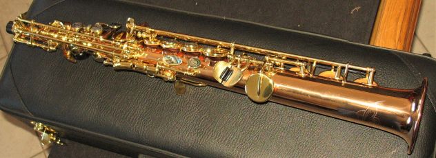 Sax Soprano YANAGISAWA S991 Style Fusto in RAME solido Nuovo - Foto 4
