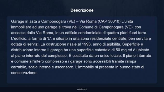 Immobile in asta di 50 m² in vendita a Camponogara - Foto 6