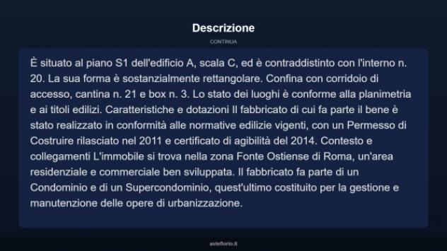 Immobile in asta di 5 m² in vendita a Roma - Foto 4
