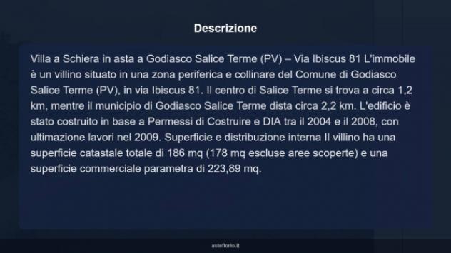 Immobile in asta di 186 m² con più di 5 locali in vendita a Godiasco Salice Terme - Foto 10