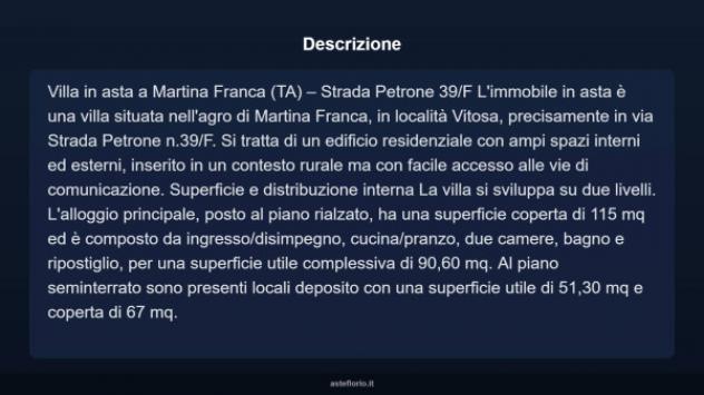 Immobile in asta di 115 m² in vendita a Martina Franca - Foto 4