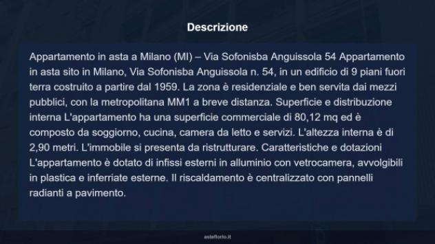 Immobile in asta di 80 m² in vendita a Milano - Foto 14