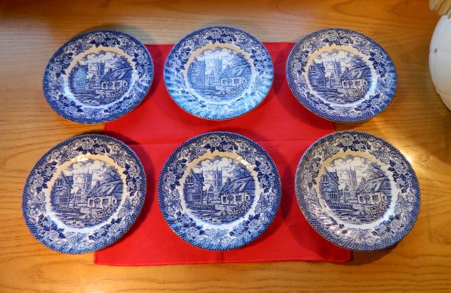 Set 6 piatti Merrie Olde England