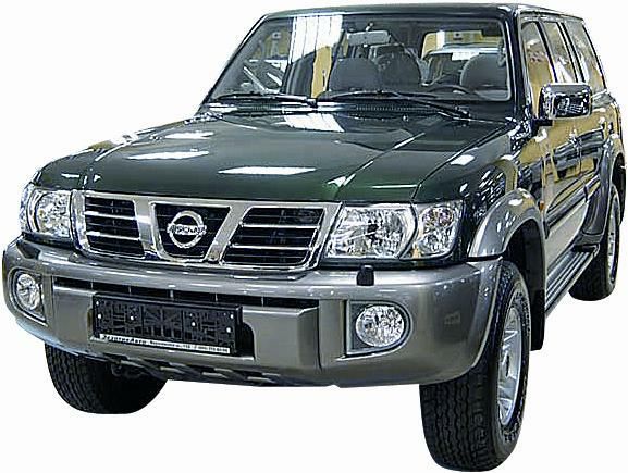 Nissan Patrol ricambi paraurti griglia fanale cuscinetti 2002 03 04 05