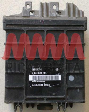 0261200734 Skoda Favorit 1.3 centralina motore Bosch