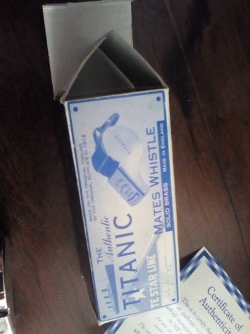 Fischietto " Titanic " NUOVO in confezione originale - Foto 5