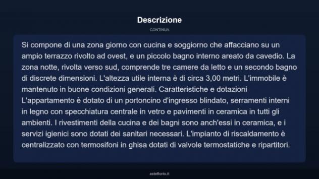 Immobile in asta di 110 m² con più di 5 locali e box auto in vendita a Novi Ligure - Foto 5