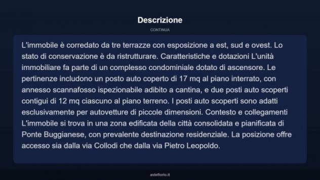 Immobile in asta di 95 m² in vendita a Ponte Buggianese - Foto 4