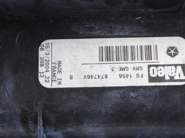 05005417AD ELETTROVENTOLA CHRYSLER VOYAGER 2.8 D 110KW AUT 5P (2004) RICAMBIO USATO - Foto 4